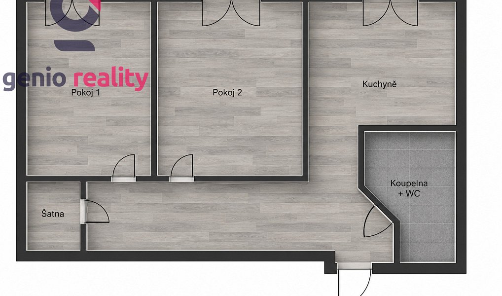 Prodej bytu 2+1 61 m², Hradec Králové – náhled fotky 12