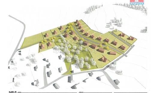 Prodej stavebního pozemku 1 812 m², Pařezov, okres Domažlice