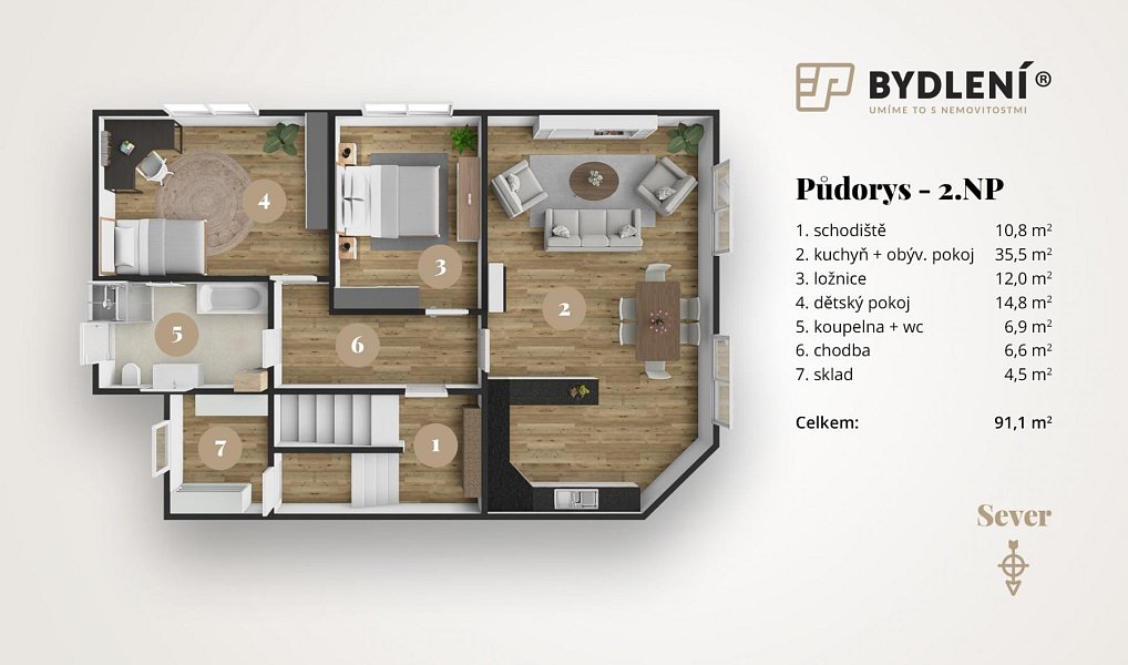 Prodej domu 318 m² s pozemkem 791 m², Krupka – náhled fotky 7