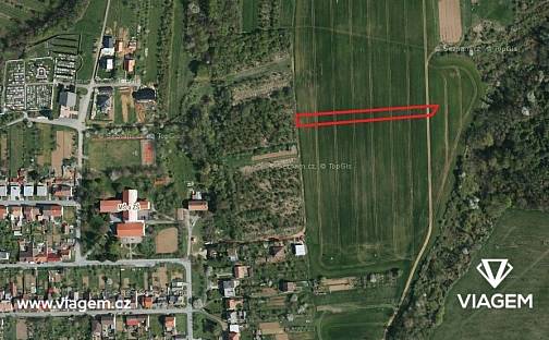 Prodej pole 434 m², Osvětimany, okres Uherské Hradiště