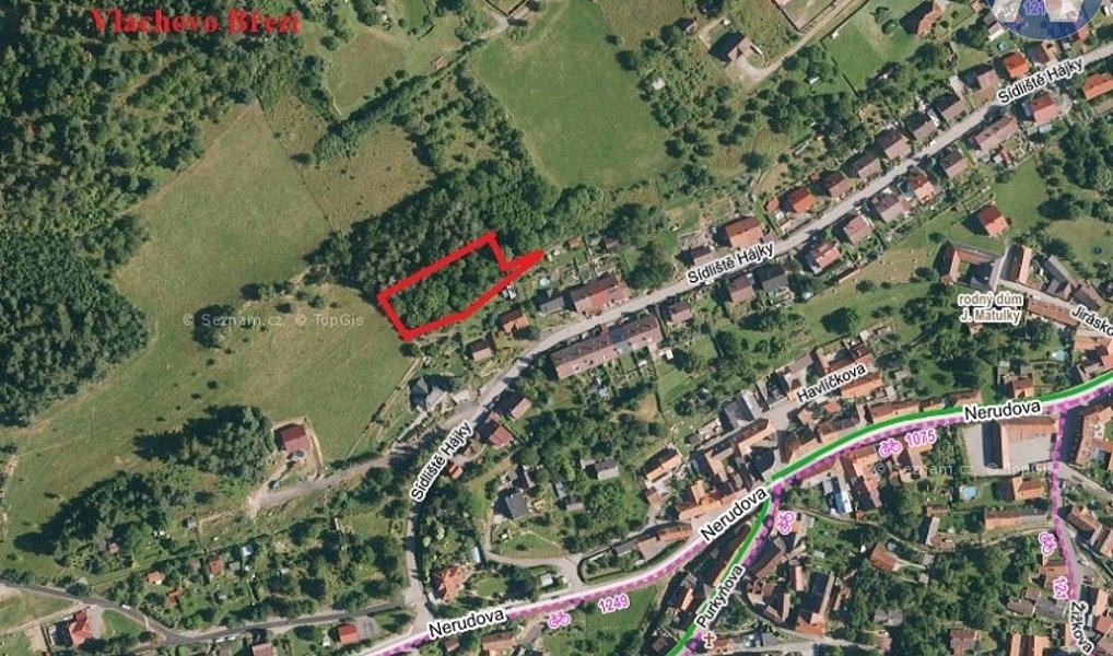 Prodej pozemku 1 999 m², Vlachovo Březí – náhled fotky 2