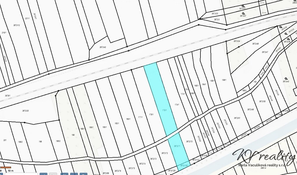 Prodej zahrady 1 297 m², Záhorovice – náhled fotky 5