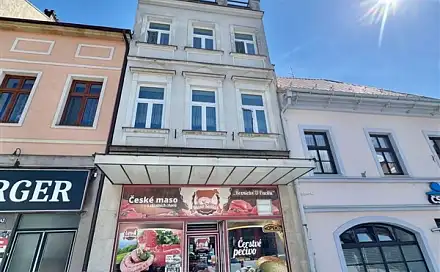 Prodej domu 350 m² s pozemkem 262 m², náměstí Jiřího z Poděbrad, Hořice, okres Jičín