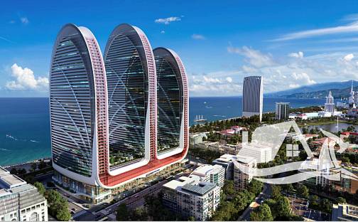 Prodej bytu 2+kk 41 m², Batumi, Gruzie
