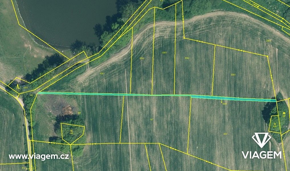 Prodej pole 573 m², Bratronice – náhled fotky 4