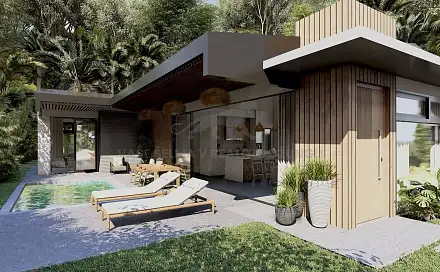 Prodej domu 105 m² s pozemkem 330 m², Ojochal, puntarenas, Kostarika