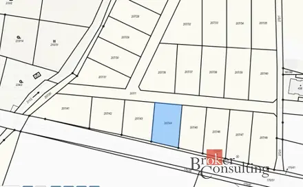 Prodej stavebního pozemku 603 m², Srbice, okres Teplice