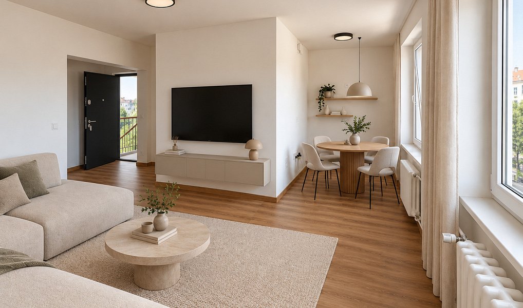 Prodej bytu 3+1, 74 m², Polabec - Nymburk, Poděbrady