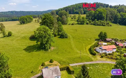 Prodej louky 1 301 m², Chřibská - Krásné Pole, okres Děčín