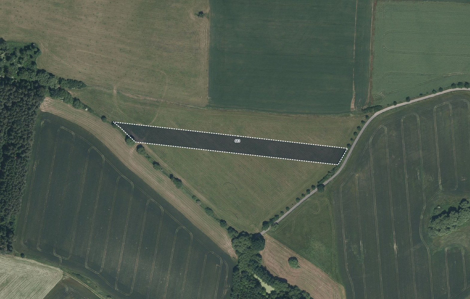 Prodej pole 7 888 m²