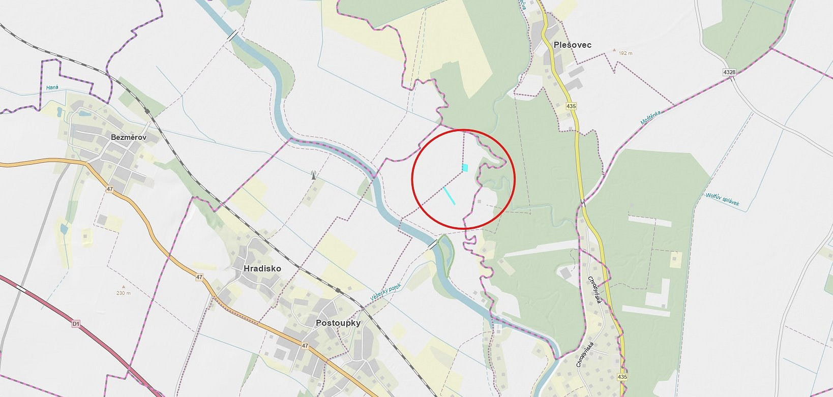 Prodej pole 3 787 m²
