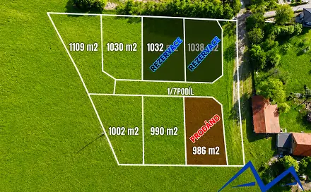 Prodej stavebního pozemku 1 030 m², Mořkov, okres Nový Jičín