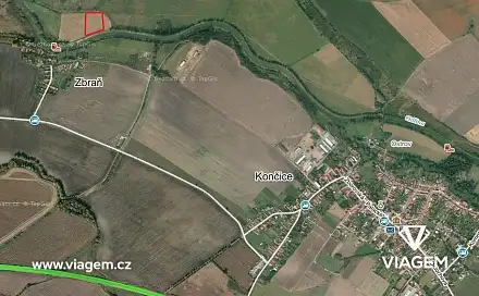 Prodej pole 571 m², Žiželice, okres Kolín