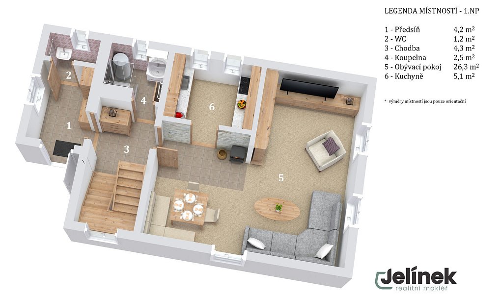 Prodej chaty/chalupy 70 m² s pozemkem 1 402 m², Pustá Rybná – náhled fotky 25