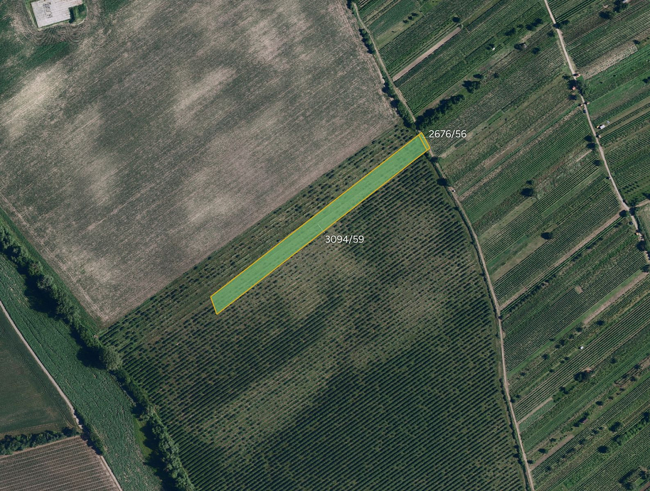 Prodej pole 4 613 m²