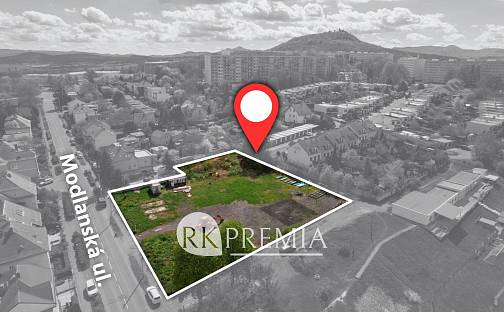 Prodej stavebního pozemku 3 677 m², Modlanská, Teplice - Trnovany