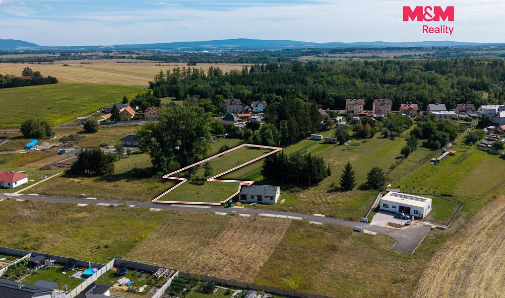 Prodej stavebního pozemku 1 509 m², Třebeň – náhled fotky 3