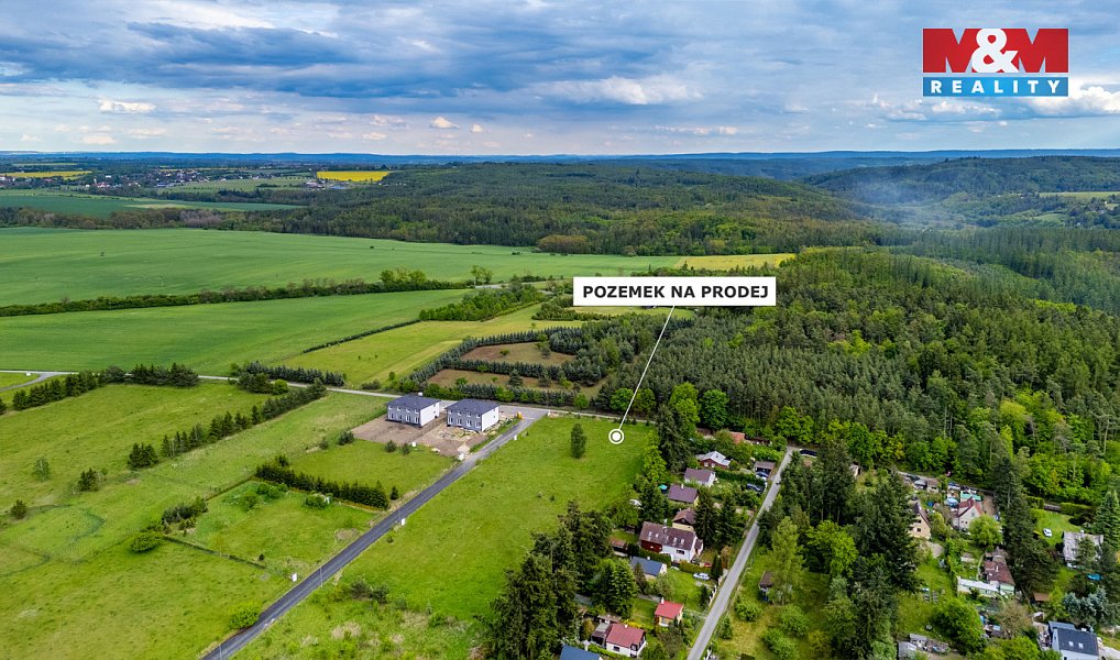 Prodej stavebního pozemku 2 000 m², Unhošť – náhled fotky 10