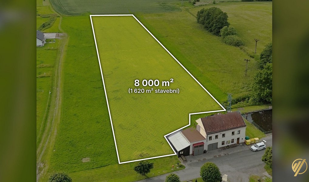 Prodej pozemku, 8000 m², Jičín, Podhradí