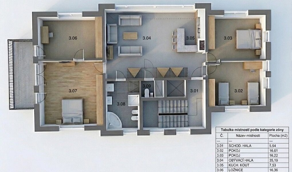 Pronájem bytu 5+kk 136 m², Praha – náhled fotky 3