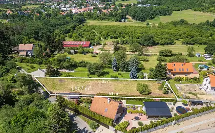 Prodej stavebního pozemku 1 507 m², Praha 5