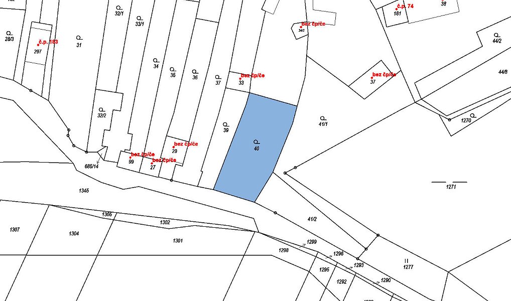 Prodej stavebního pozemku 908 m², Bučovice – náhled fotky 12