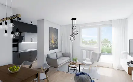 Prodej bytu 2+kk 64 m², Sportovní, Milovice - Mladá, okres Nymburk