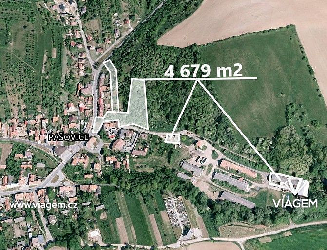 Prodej zahrady 965 m²