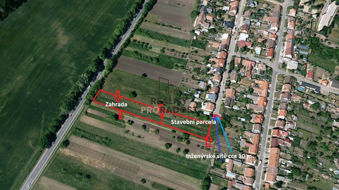 Prodej stavebního pozemku 4 274 m²