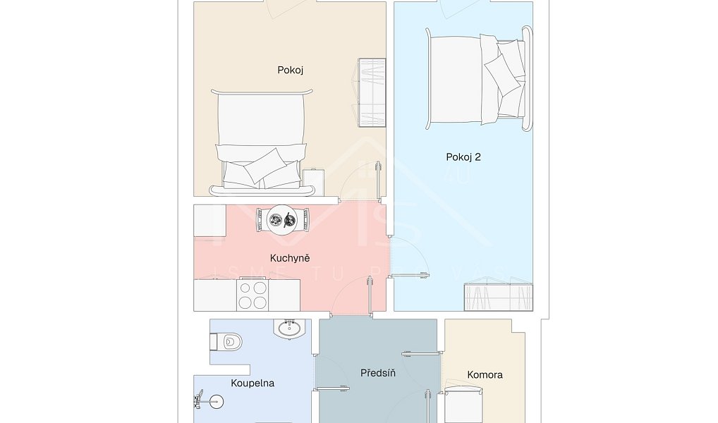 Prodej bytu 2+1 50 m², Plzeň – náhled fotky 15