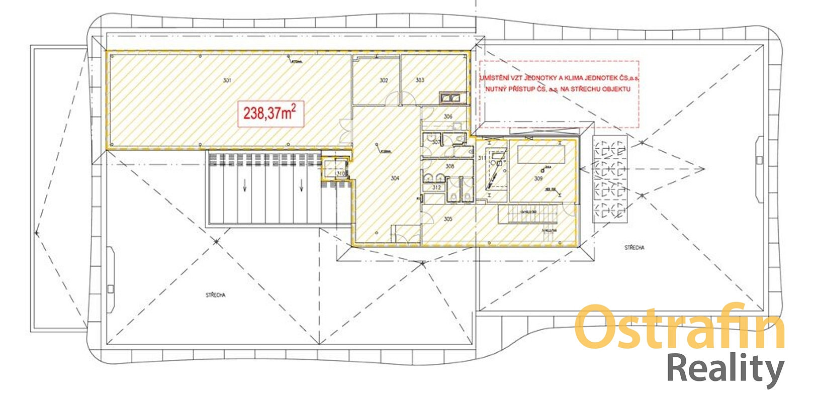 Pronájem obchodních prostor 238 m² – fotografie 3