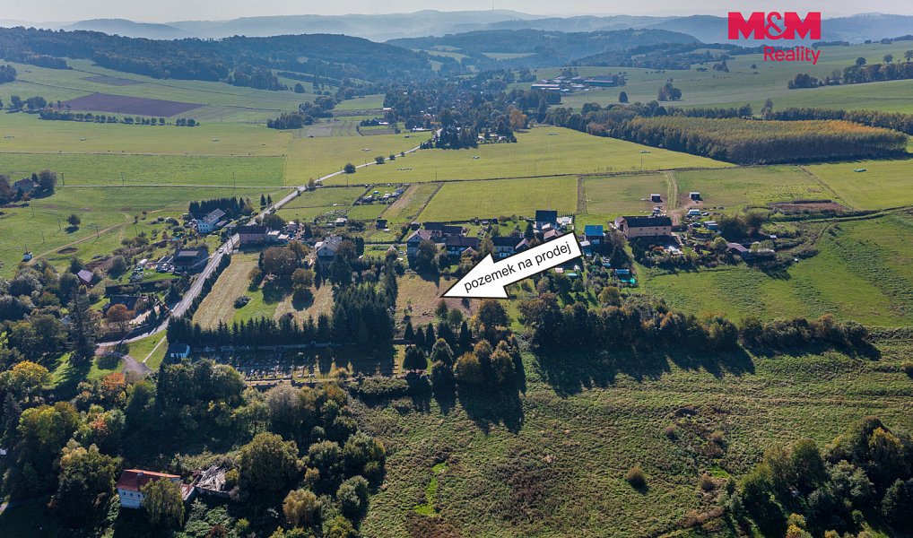Prodej stavebního pozemku 2 573 m², Huntířov – náhled fotky 7
