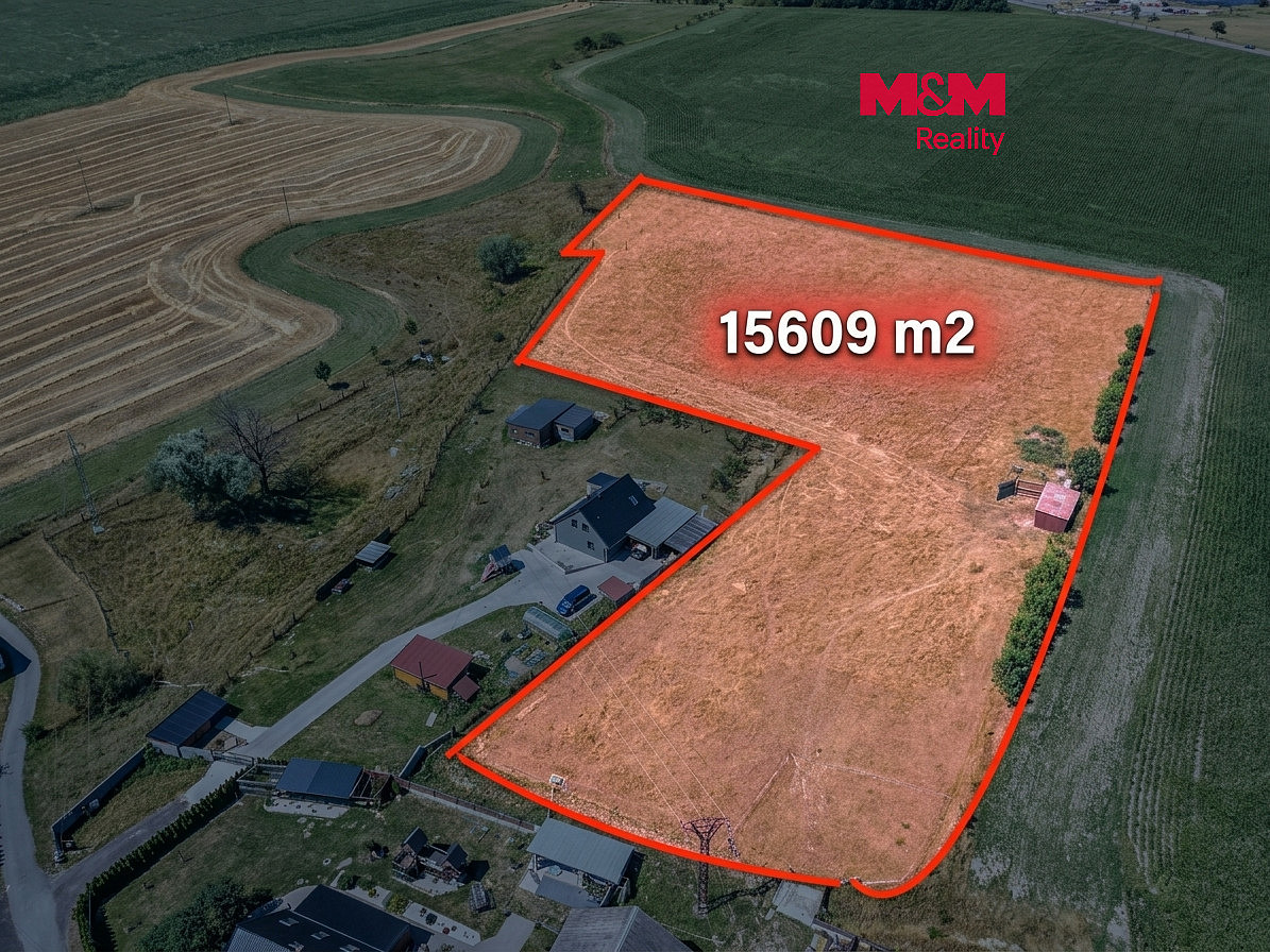Prodej stavebního pozemku 15 609 m²