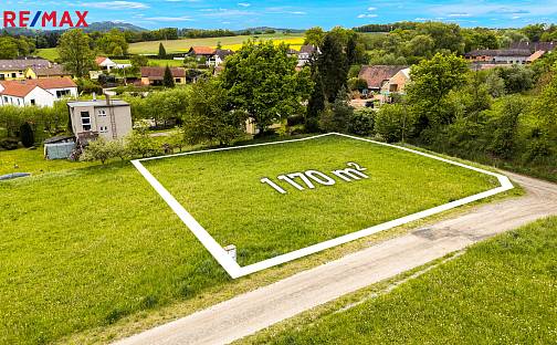 Prodej stavebního pozemku 1 170 m², Týnec nad Sázavou, okres Benešov