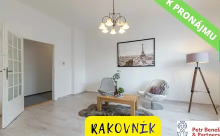 Pronájem bytu 3+1 95 m², Husovo náměstí, Rakovník - Rakovník I