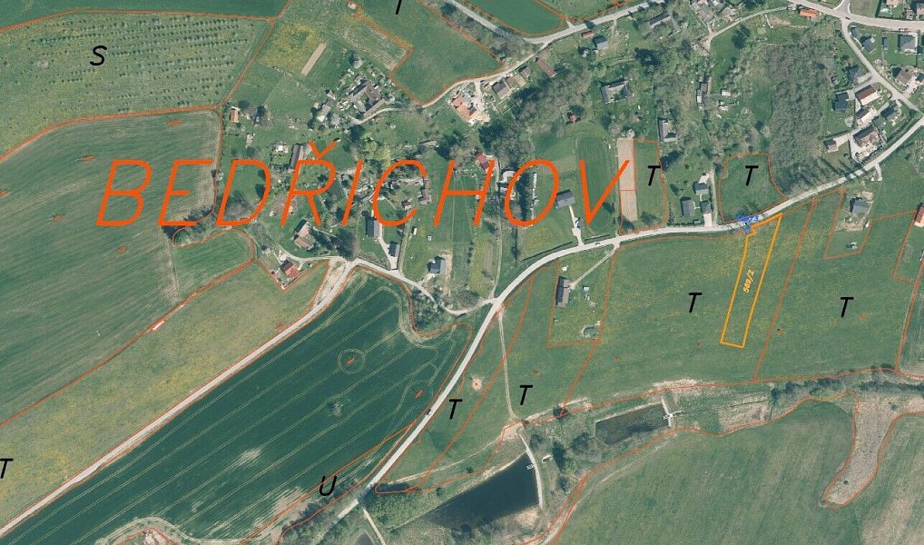 Prodej stavebního pozemku 3 502 m², Horní Stropnice – náhled fotky 8
