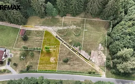 Prodej stavebního pozemku 960 m², Borušov, okres Svitavy