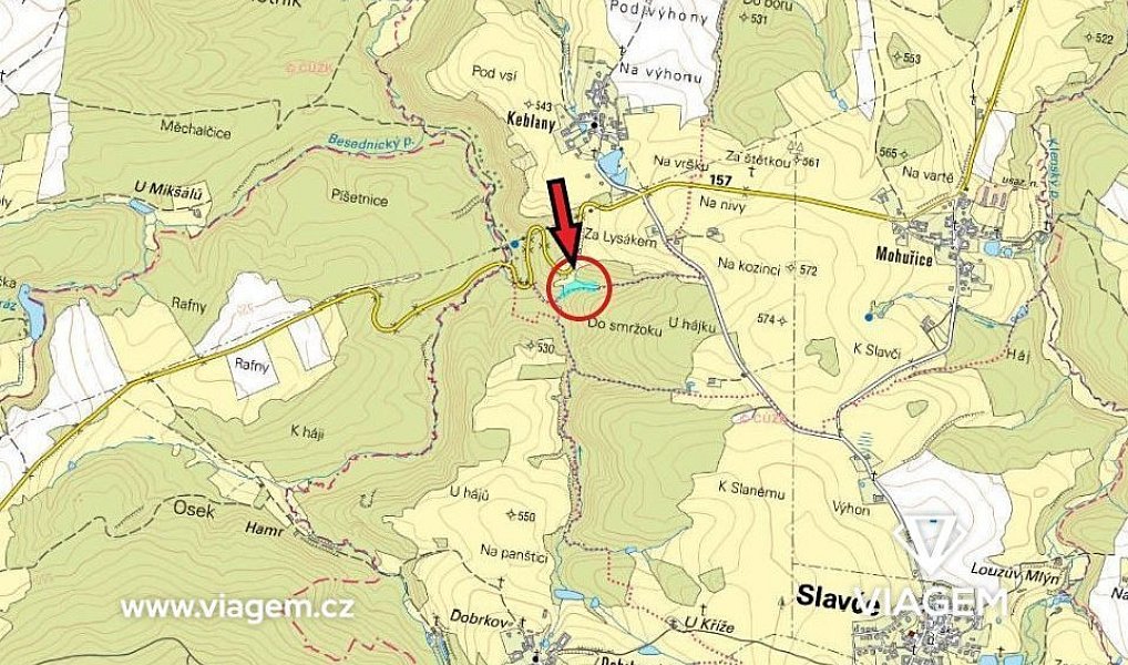 Prodej pole 4 663 m², Slavče – náhled fotky 4