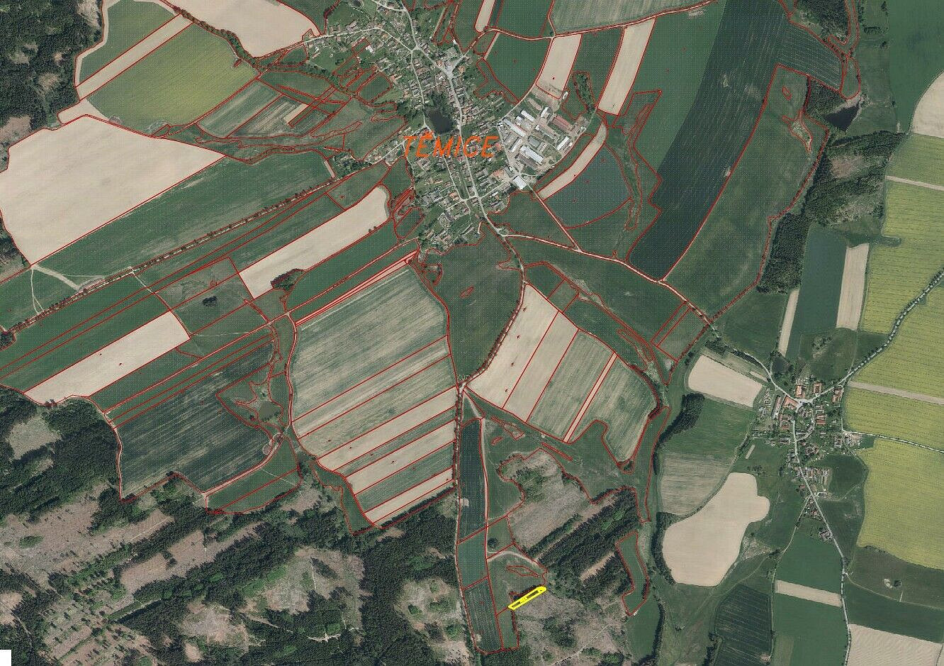 Prodej pole 2 395 m² – fotografie 2