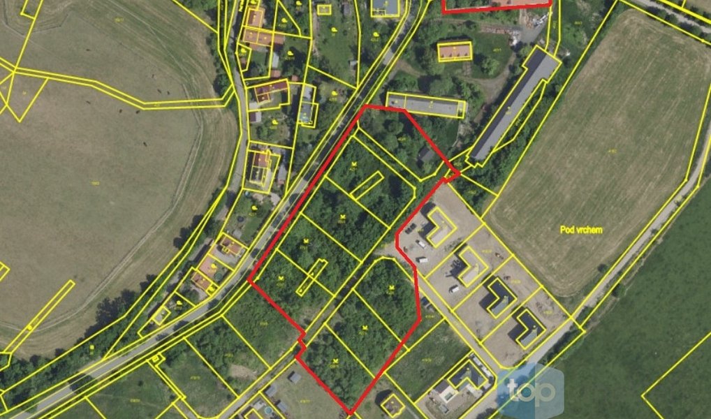 Prodej stavebního pozemku 11 533 m², Pyšely – náhled fotky 3