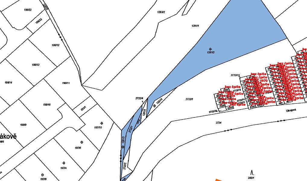 Prodej pozemku 1 253 m², Beroun – náhled fotky 2