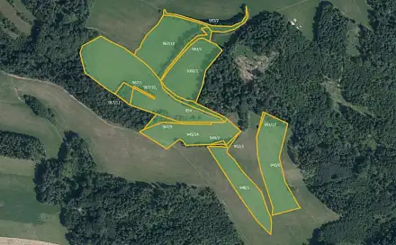 Prodej louky 100 708 m², Postřelmůvek, okres Šumperk