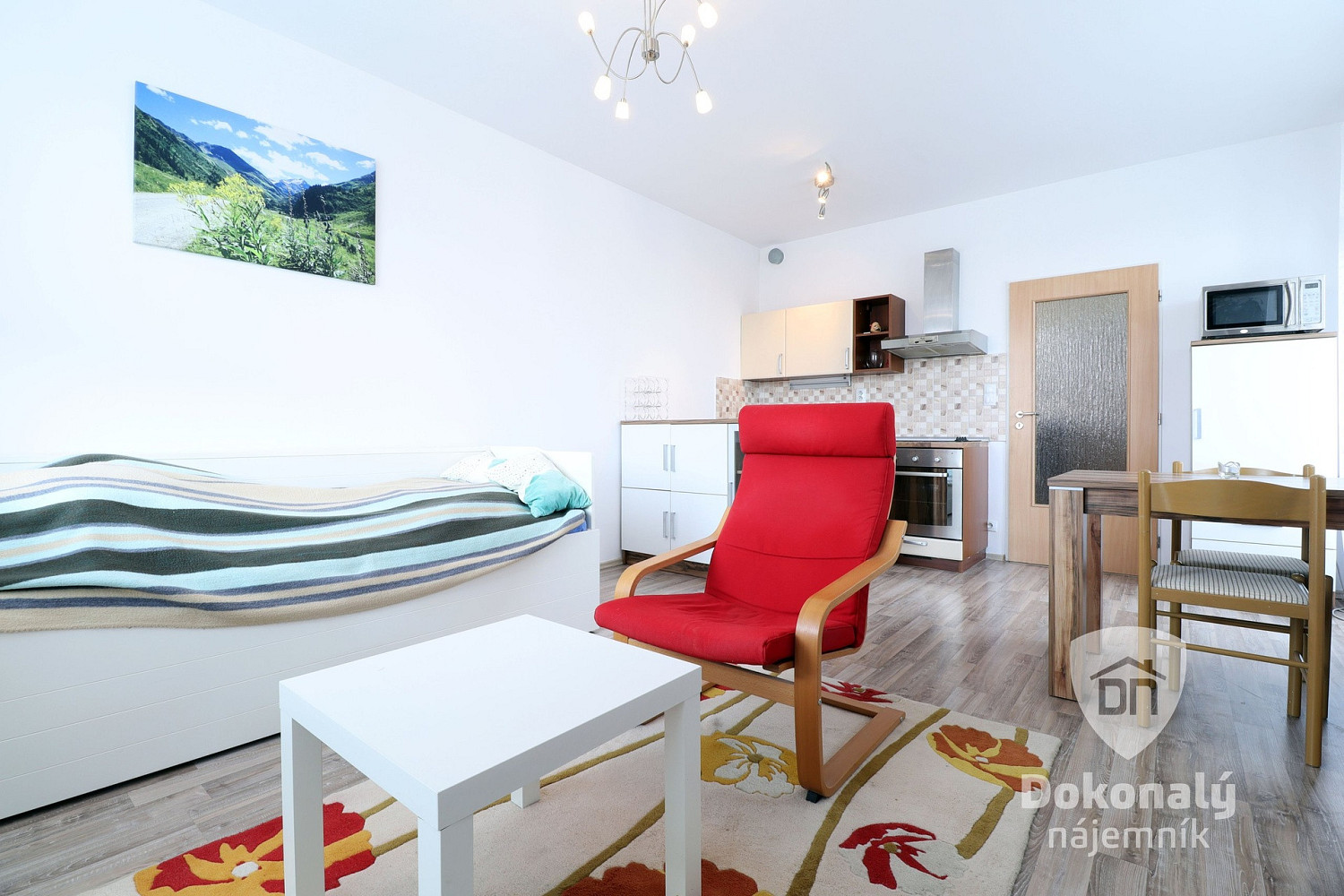 Pronájem bytu 1+kk 31 m², Praha