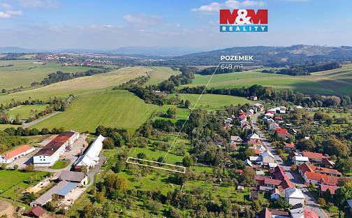Prodej stavebního pozemku 649 m², Loučka, okres Vsetín