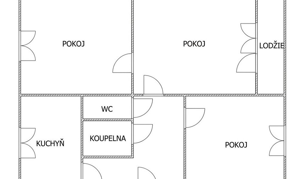Pronájem bytu 3+1 76 m², Liberec – náhled fotky 7