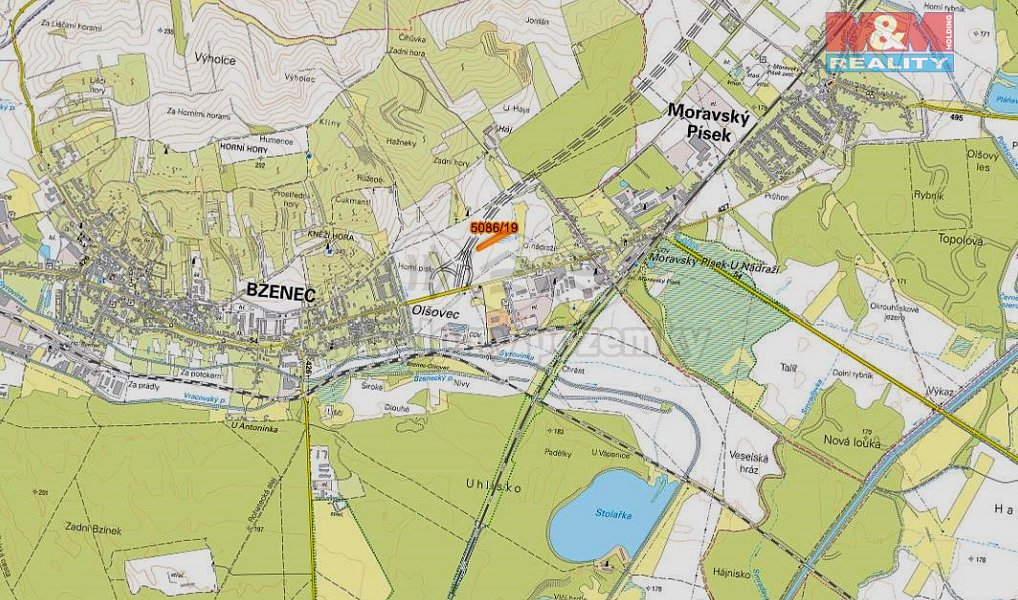 Prodej pole 1 065 m², Bzenec – náhled fotky 2