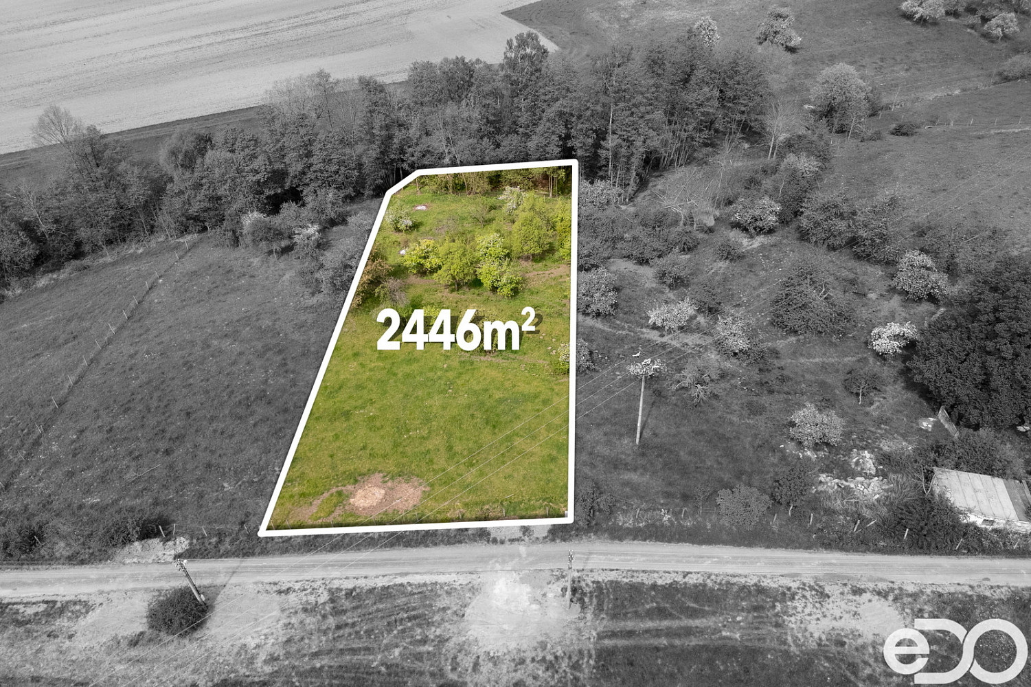 Prodej stavebního pozemku 2 538 m² – fotografie 3