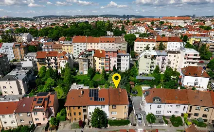 Prodej domu 294 m² s pozemkem 520 m², Tišnovská, Brno - Černá Pole