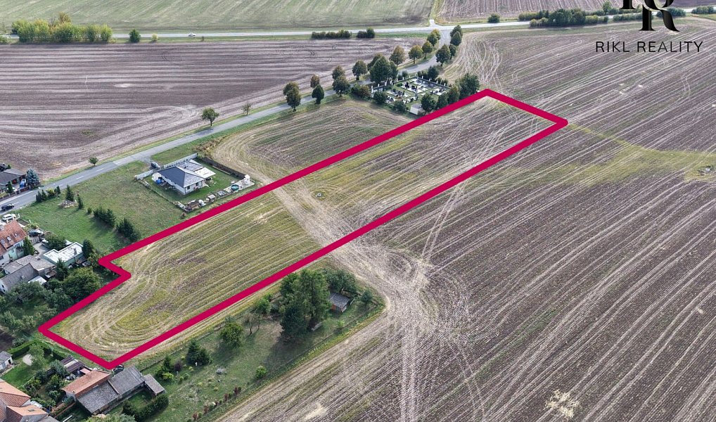 Prodej pozemku, 13352 m², Prostějov, Hrdibořice