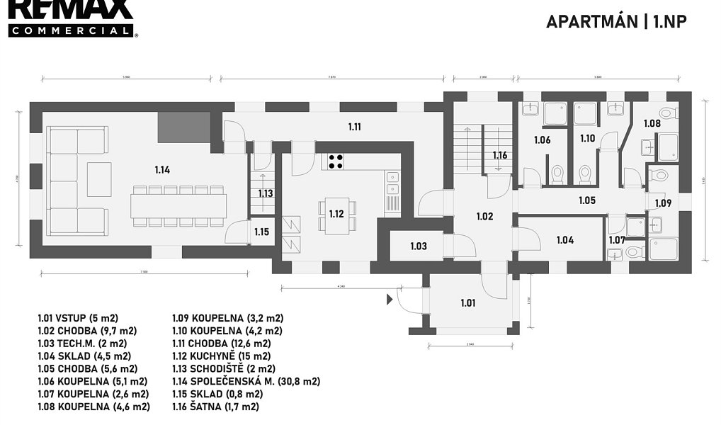 Prodej ubytovacího objektu 282 m², Vimperk – náhled fotky 6